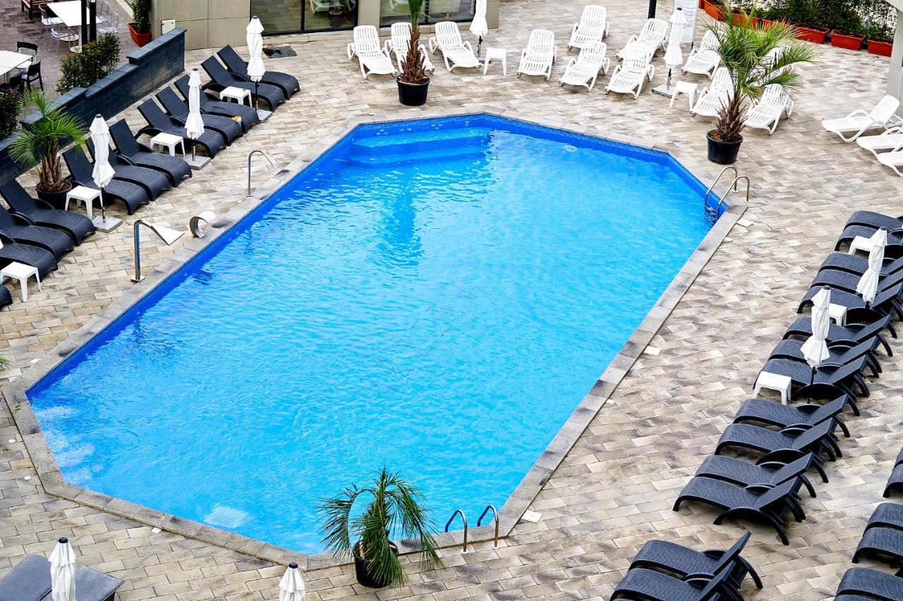 Moon Sea View Apartment - Spa N Pools Resort Mamaia Exteriér fotografie